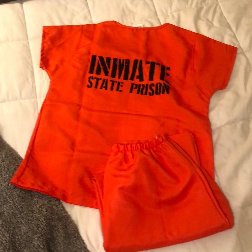 “Inmate” Halloween costume!